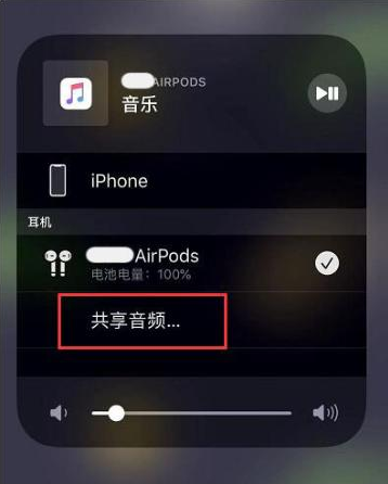 衡阳苹果14音频维修点分享iPhone14音频共享设置方法 