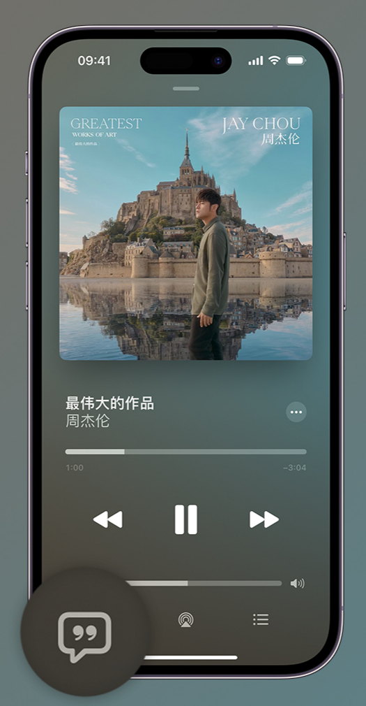 衡阳iphone维修分享如何在iPhone上使用Apple Music全新唱歌功能 