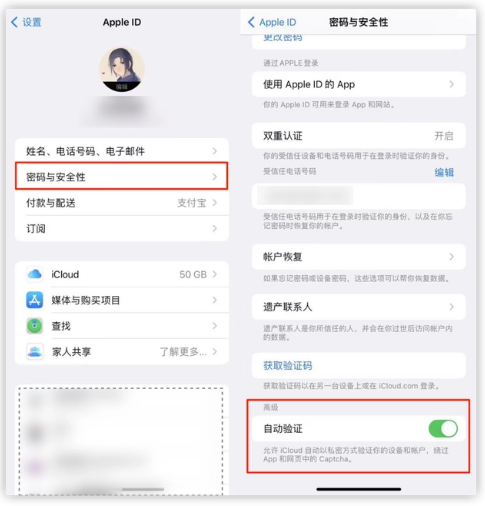 衡阳苹果手机维修分享iOS 16 自动验证功能开启方法 