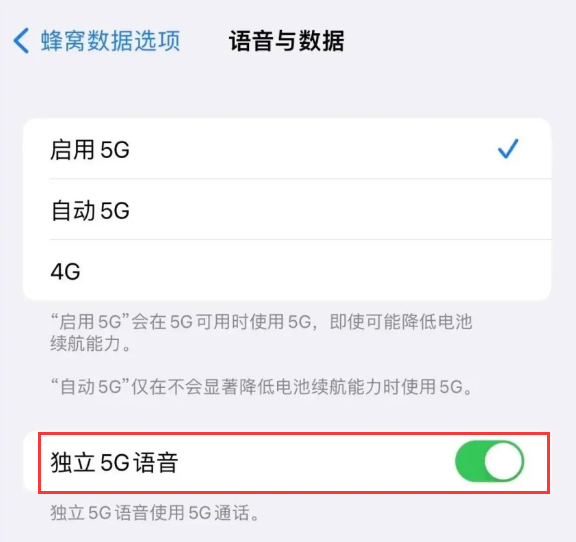 衡阳苹果14维修分享iPhone 14 Pro如何开启VoNR 