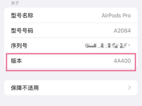 衡阳苹果手机维修分享AirPods pro固件安装方法 