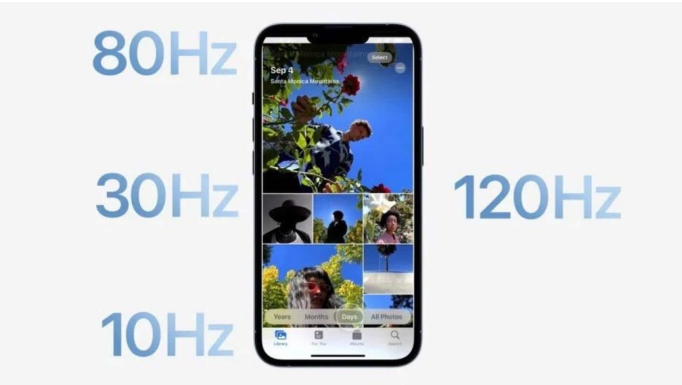 衡阳苹果14维修分享iPhone 14有高刷吗 