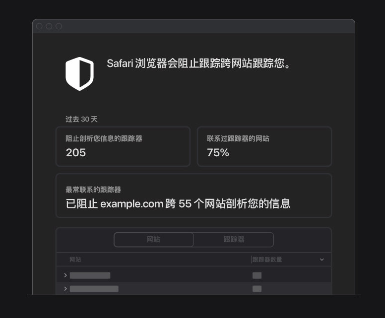 衡阳苹果手机维修分享如何在 Safari 浏览器中查看和打开隐私报告 