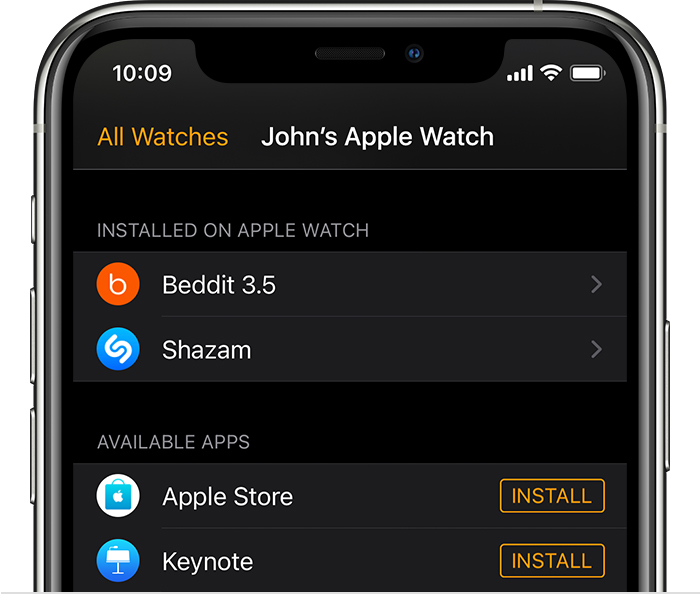 衡阳苹果手机维修分享如何在 Apple Watch 上下载应用 